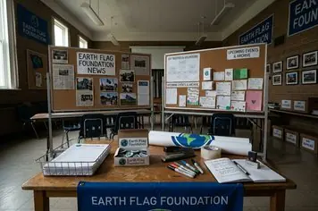 Earth Flag Foundation records and archival papers