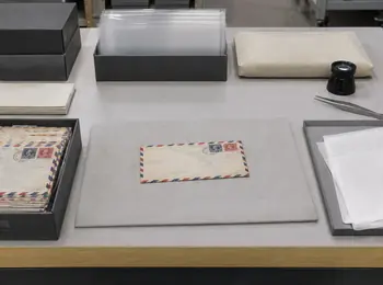 Image showing airmail worktable